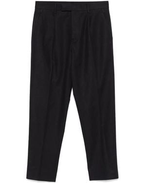 ZEGNA Pleat-Detail Trousers - Blue