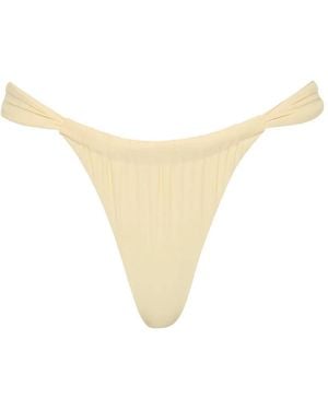 Faithfull the Brand Twisted Bottom Beachwear - White