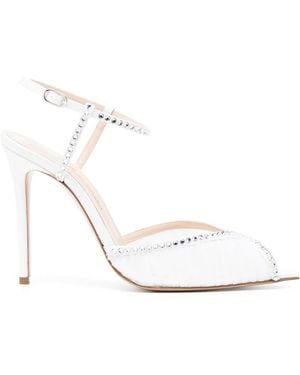 Andrea Wazen Katy Pumps 105Mm - Weiß