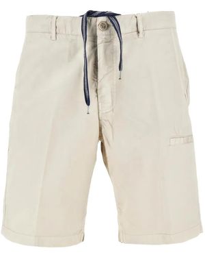 Aspesi Drawstring Bermuda Shorts - White