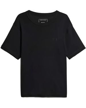 Y-3 Round-Neck T-Shirt - Black