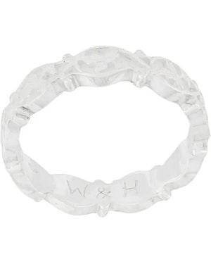 Wouters & Hendrix My Favourite Cast Ribbon Ring - White