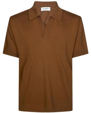 Paolo Pecora Skypper Polo Shirt - Brown