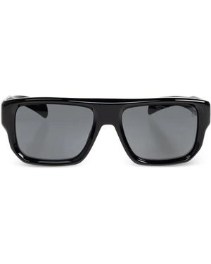 David Beckham Rectangle-Frame Sunglasses - Black