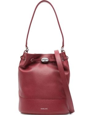 Zanellato Small Monda' Tote Bag - Red