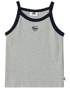 Chocoolate Débardeur À Dos Nageur - Gray