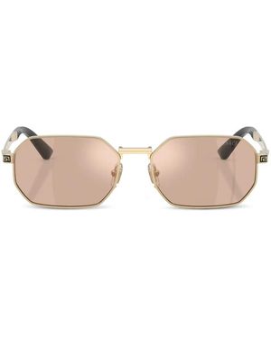 Versace Occhiali Da Sole Geometrici - Rosa