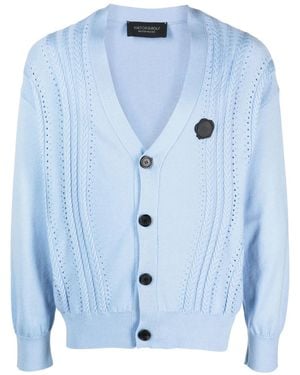 Viktor & Rolf Cárdigan Con Cuello En V - Azul