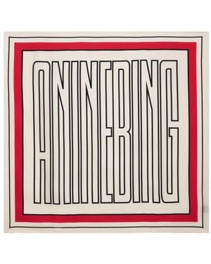 Anine Bing York Schal - Rot