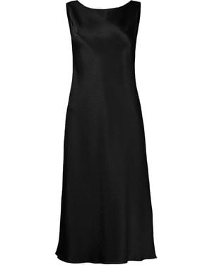 Peter Cohen Slip Tank Midi Dress - Black