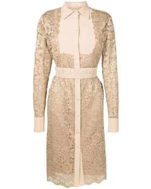Lethicia Bronstein Ada レース シャツドレス - ナチュラル