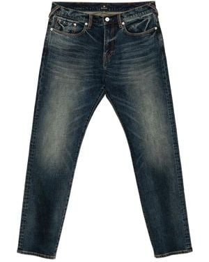 Paul Smith Washed Tapered Jeans - Blue