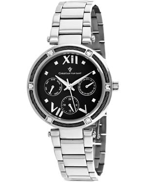 Christian Van Sant Sienna 33Mm Watch - White
