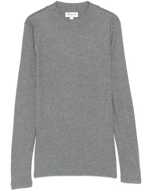 MAISON 123 Flynn Long-Sleeve T-Shirt - Grey