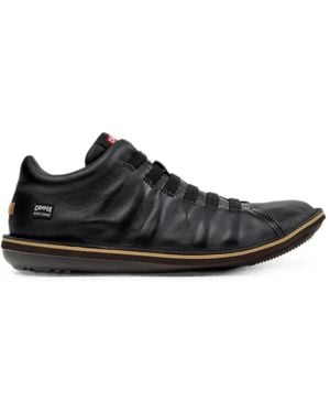 Camper Beetle Leather Trainers - Black