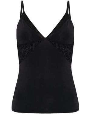 Gestuz Gzcami Lace-Trim Top - Black