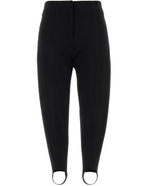 Loewe Stirrup Slim-Fit Pants - Black