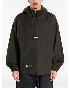 Umbro Slam Jam Waxed Hoodie - Black