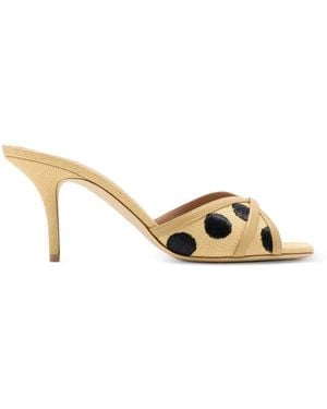 Malone Souliers Sandales Perla À Pois - Metallic