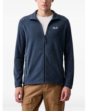 Jack Wolfskin Pull Taunus 100 Fz M À Fermeture Zippée - Blue