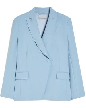 Pennyblack Double-Breasted Blazer - Blue