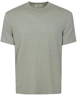 FILIPPO DE LAURENTIIS T-Shirt En Lin - Vert