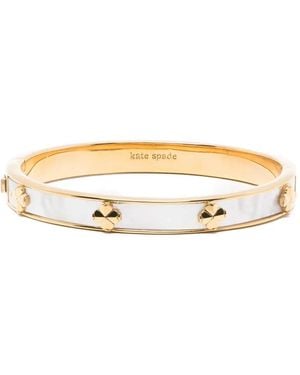 Kate Spade Armband Met Bloem - Metallic