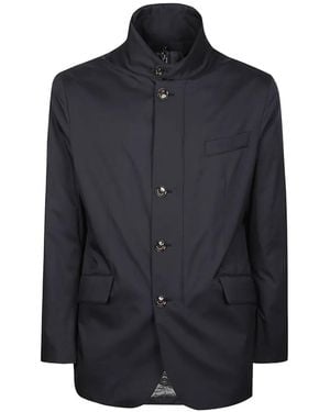 Montecore Button Shirt Jacket - Blue