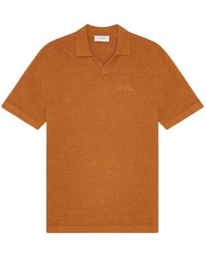 Les Deux Emmanuel Polo Shirt - Brown