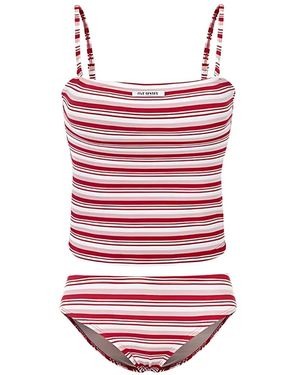 5pening Striped Tankini - Red