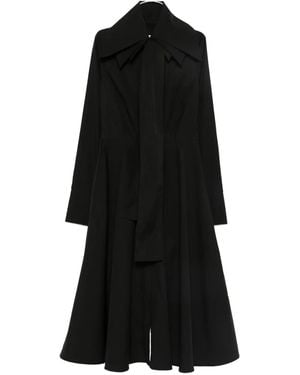 Viktor & Rolf Triple-Collar Shirt Dress - Black