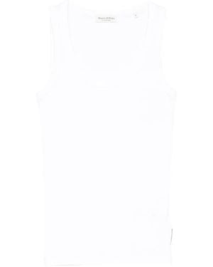 Marc O' Polo Top De Canalé - Blanco