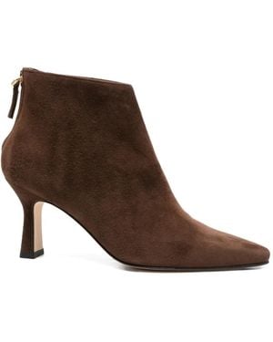 The Seller Pointed Ankle Boots - Brown
