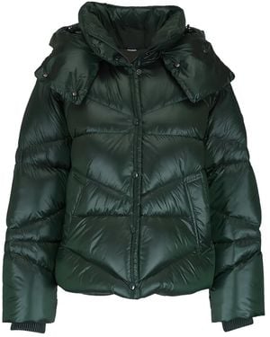 Bogner Xally Hooded Quilted Jacket - Green
