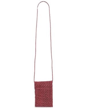 Dragon Diffusion Phone Crossbody Bag - Blanc