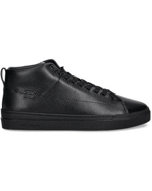 Baldinini Lace-Up High-Top Trainers - Black