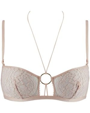 Aubade Illusion Fauve Lace Bra - White