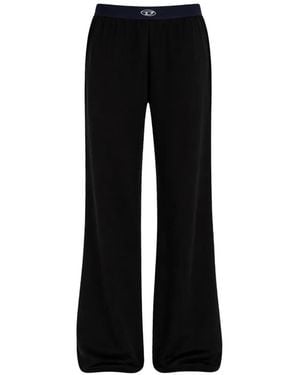 DIESEL Alysa-Utlt Oval D Pants - Black