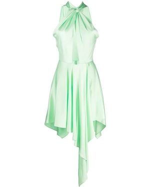 Stella McCartney Asymmetric Halterneck Dress - Green