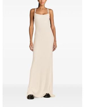 MARK-OFF Beverly Long Dress - Natural