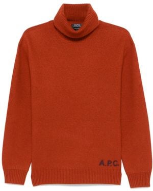 A.P.C. Pull Walter - Orange
