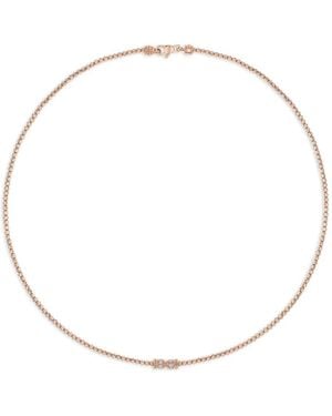 Officina Bernardi Moon Diamond Necklace - White