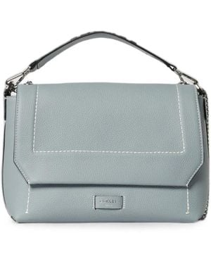 Lancel Ninon Leather Shoulder Bag - Blue