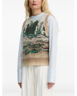 Munthe Knitted Top - Green