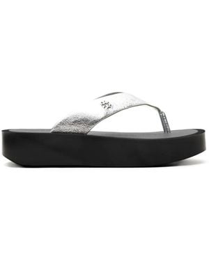 Tory Burch Platform Sandals - White