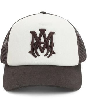 Amiri Logo-Embroidered Baseball Cap - Gray