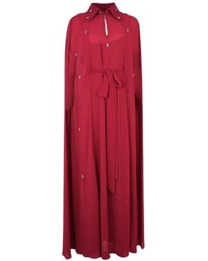 Baruni Yara Embellished Collared Maxi Dress
