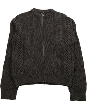 Magliano Zip-up Cardigan - ブラック