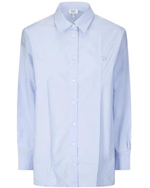 Maison Kitsuné Baby Fox Patch Shirt - Blue