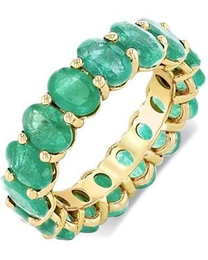 SHAY Emerald Eternity Ring - Green